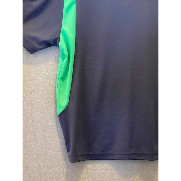 Ben Hogan Polo Men's Large Performance Dark Gray and Green - Picture 9 of 12